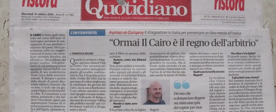 <span class="dquo">“</span>Ormai Il Cairo è il regno dell’arbitrio”<span class="wtr-time-wrap after-title"><span class="wtr-time-number">3</span>′ di lettura</span>