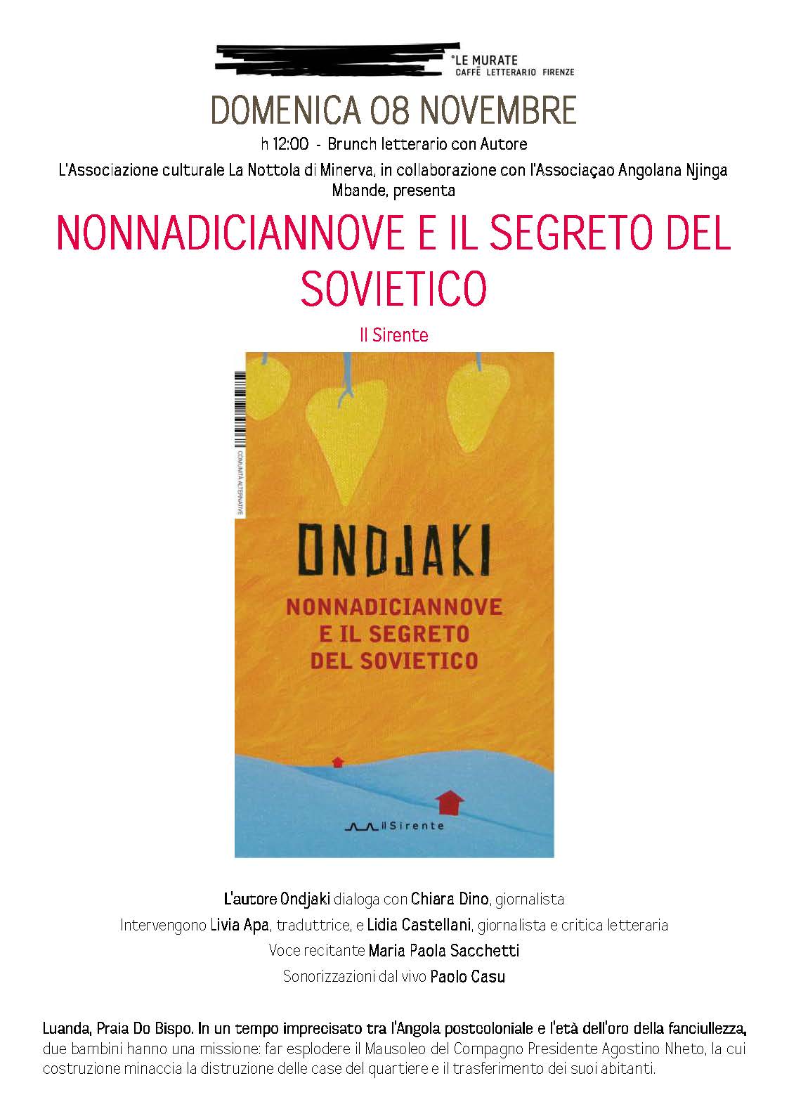 Ondjaki @ Firenze 08/11/2015