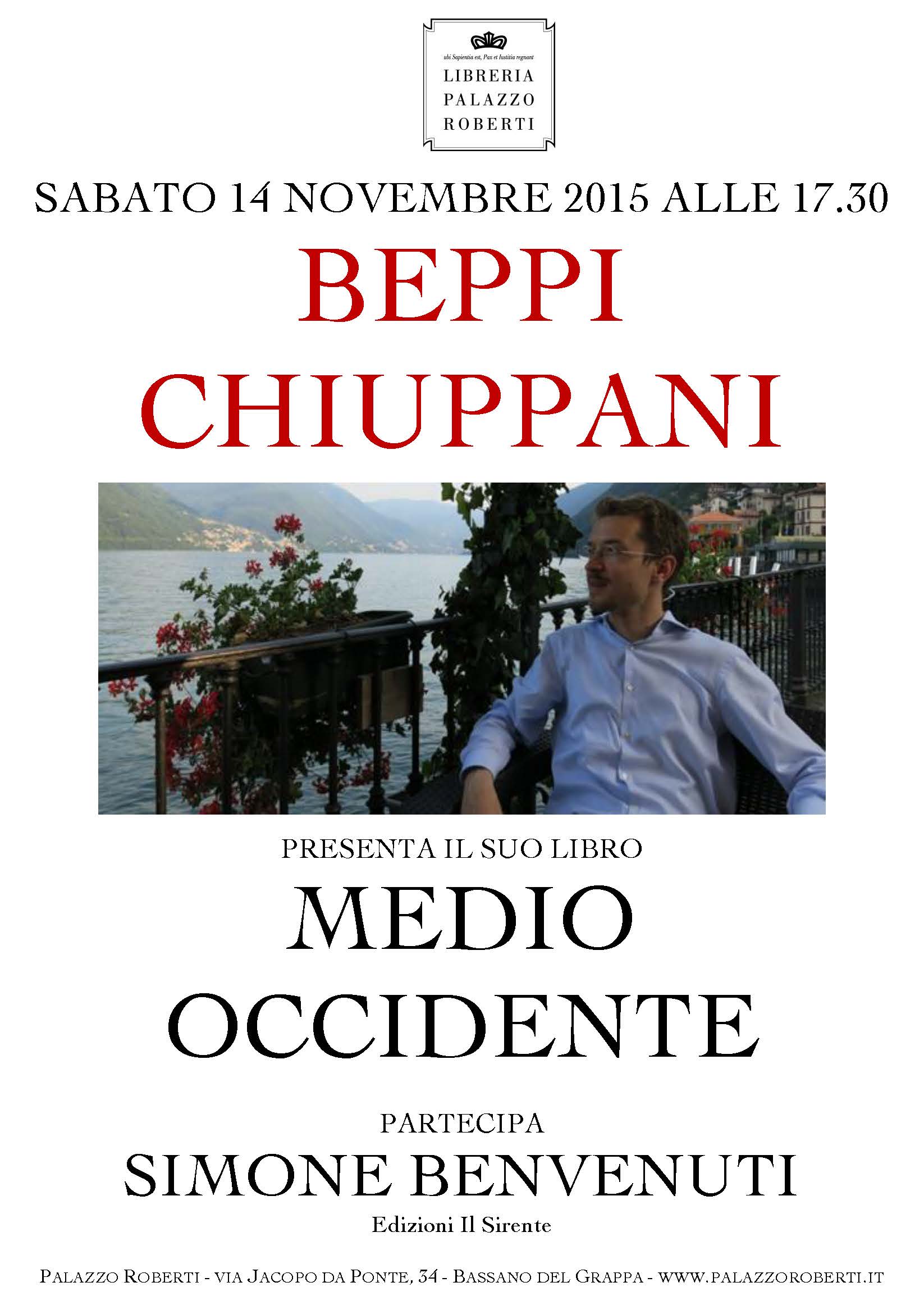 Beppi Chiuppani presenta “Medio Occidente”