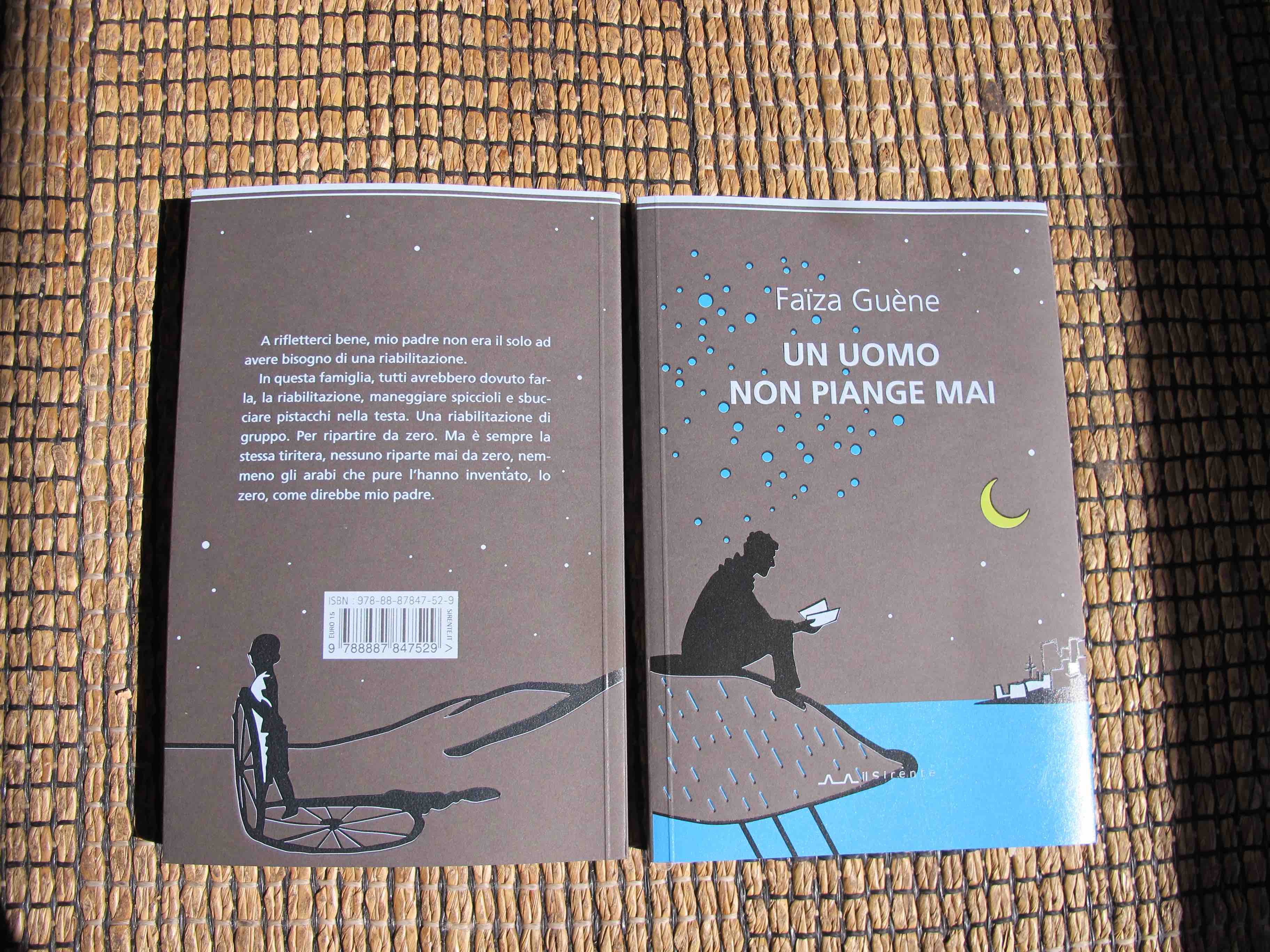 Leggere “Un uomo non piange mai” a lume di candela