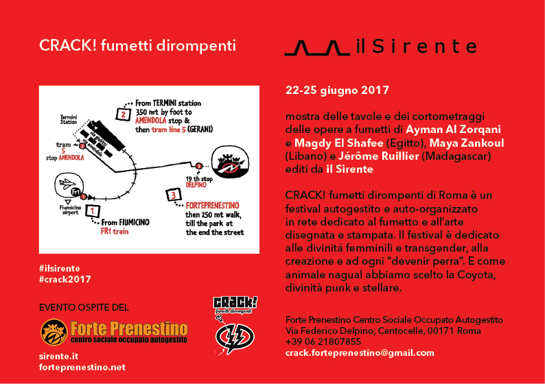 Crack! fumetti dirompenti | il Sirente presenta il fumetto arabo