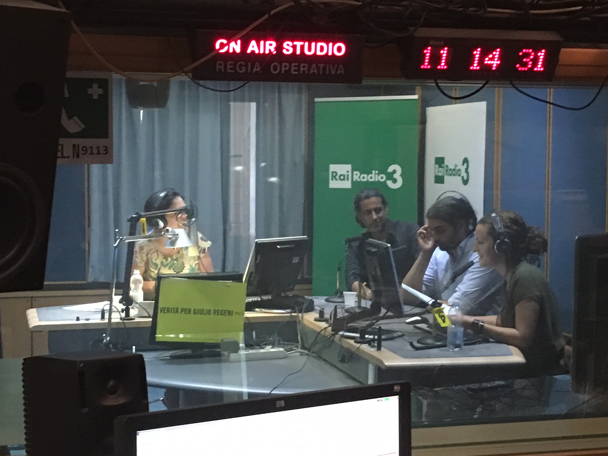 Abbas Khider a Radio 3 Mondo Europa